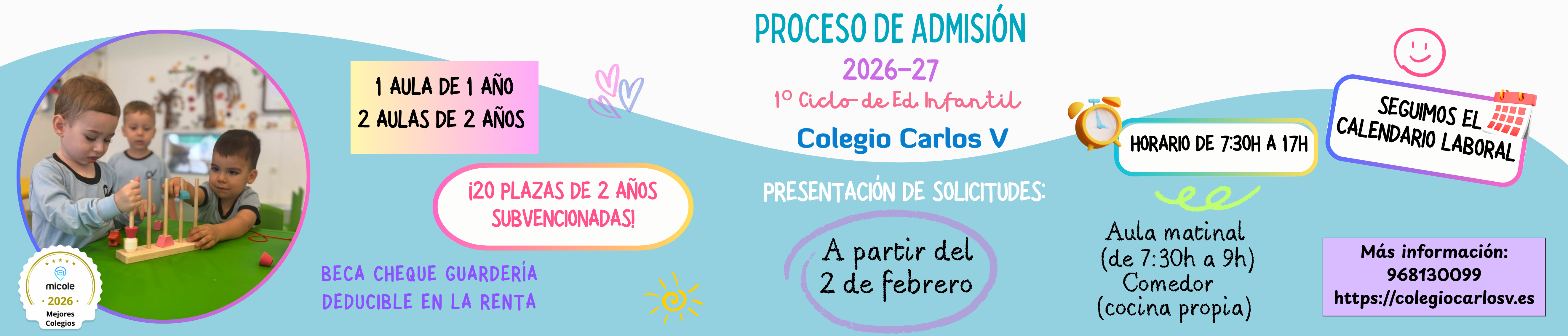 SILVER BANNER - COLEGIO CARLOS V