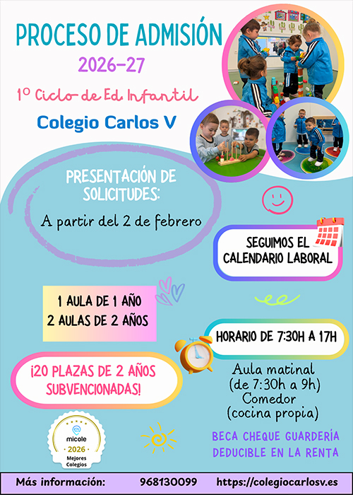 GENERIC BANNER - NOTICIAS - COLEGIO CARLOS V