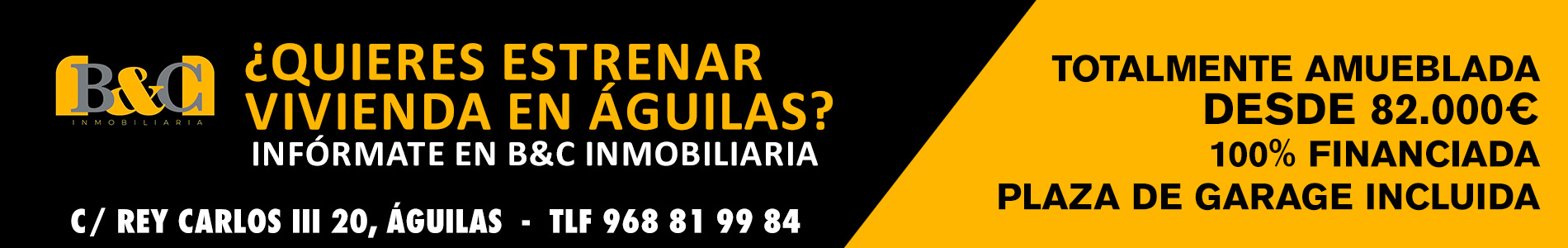 SPONSOR BANNER - EVENTOS -  B&C INMOBILIARIA