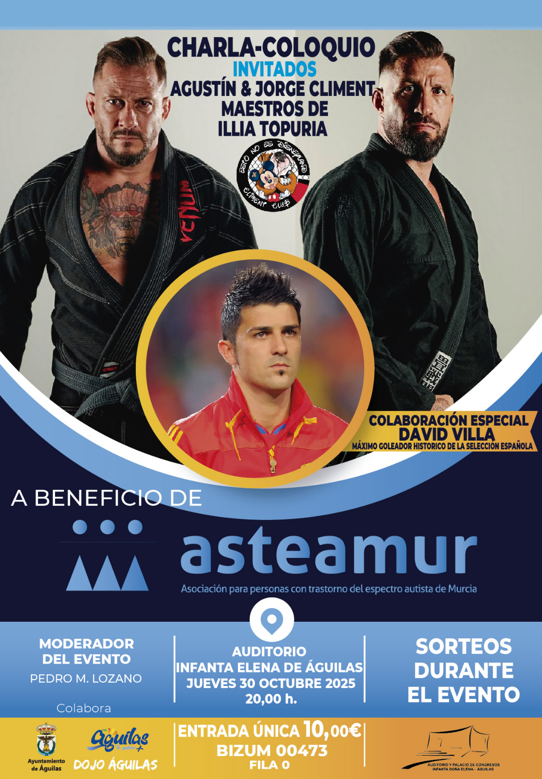 Charla coloquio a beneficio de ASTEAMUR