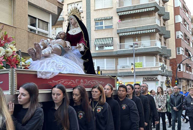 Las tallas de la Piedad y el Cristo de la Misericordia permanecerán durante todo el año en la Iglesia de San José
