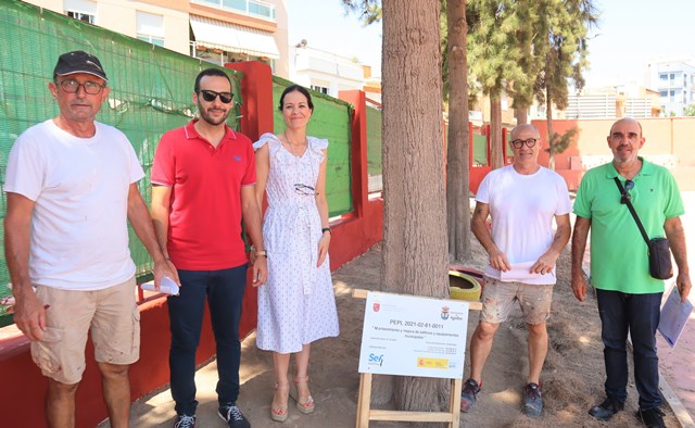 Los participantes en los Programas de Empleo Público Local llevan a cabo numerosas actuaciones de mejora en Águilas