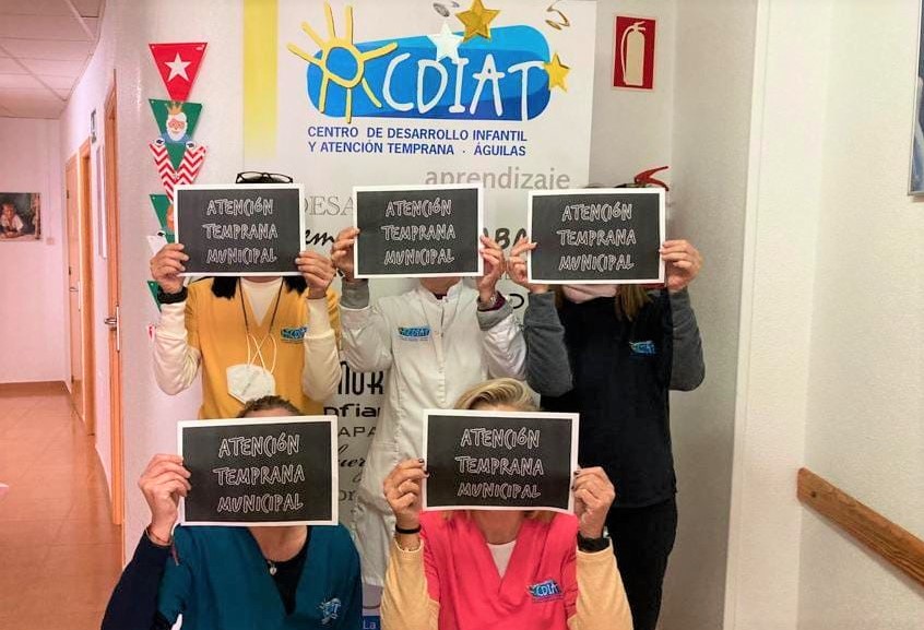 Malestar en el Centro de Atención Temprana de Águilas por las consecuencias de la aprobación de la nueva Ley en la Región de Murcia