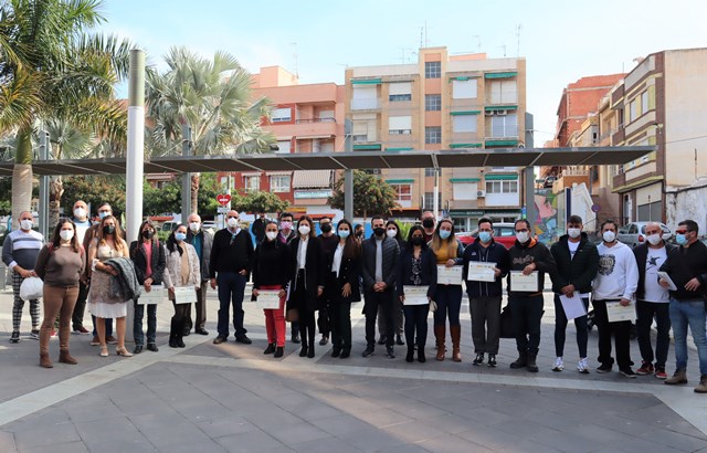 Concluye el Programa Mixto de Empleo y Formación “Sostenibilidad y transitabilidad en el cinturón verde de Águilas y su entorno”