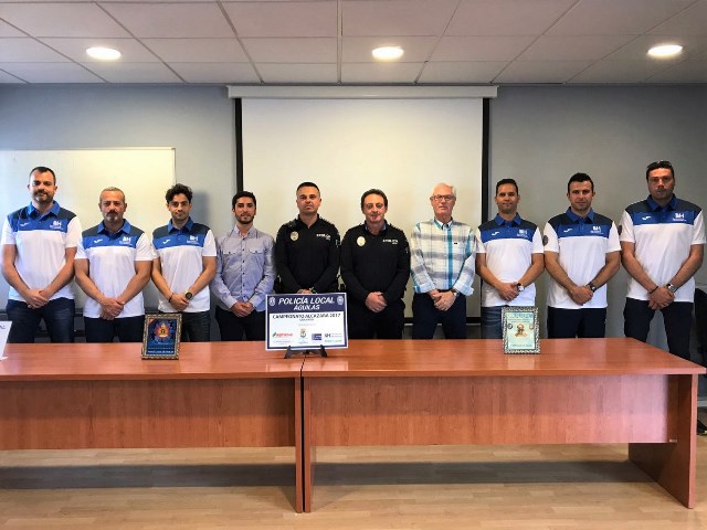 Águilas representada a través de su Policía Local en el Campeonato Alcazaba 2017