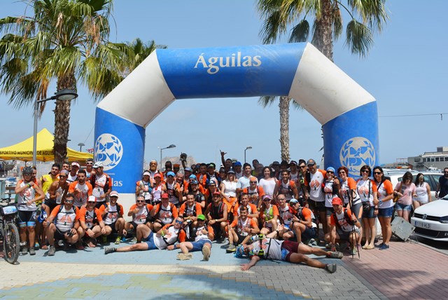 La marcha solidaria para concienciar sobre la fibrosis quística llega a Águilas