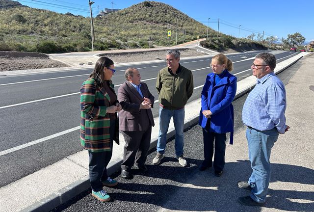 Fomento mejora la seguridad vial de la carretera regional que une Águilas con la autopista AP-7 por la que circulan más de 5.700 usuarios al día