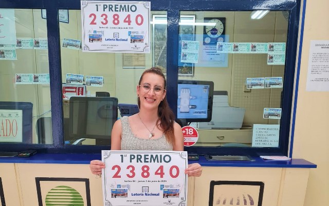 El Primer Premio de Lotería Nacional deja en Águilas cerca de un millón de euros