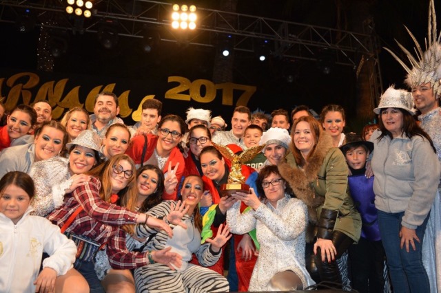 La peña ‘El Tangay’ se alza con el Premio a lo Mejor del Carnaval de Águilas 2017