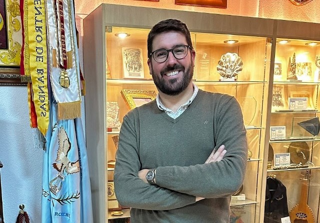 Antonio Cánovas, nuevo director de la banda titular del Patronato Musical Aguileño