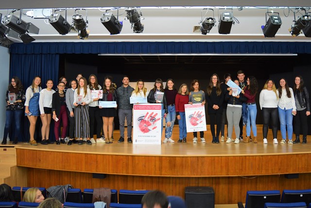 Los estudiantes de Águilas se vuelcan con la VII edición del concurso 'Corto con la Violencia' para concienciar sobre el maltrato a mujeres 