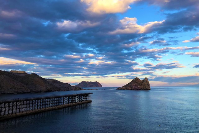 Águilas se encuentra esta tarde en Alerta Amarilla en previsión de tormentas 