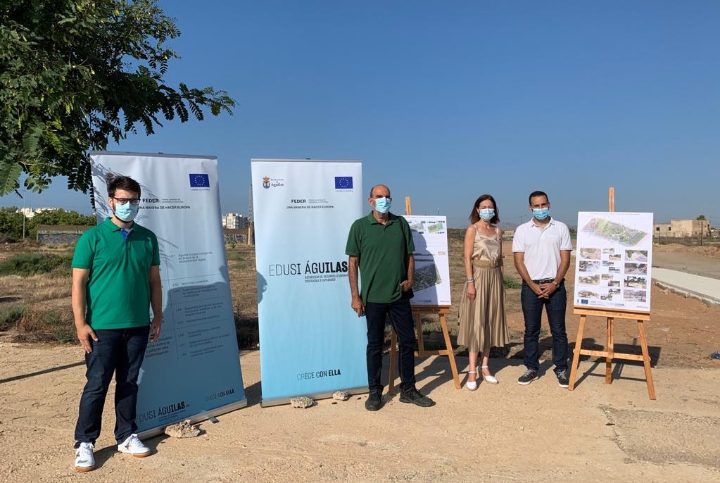 Águilas contará con una gran Zona Verde Forestal junto al Paseo de las Acacias 