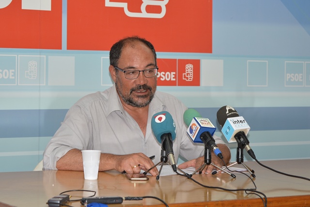 El PSOE afirma que “los presupuestos de López Miras colocan a Águilas en la sexta peor posición de la Región en cuanto a inversión por habitante”