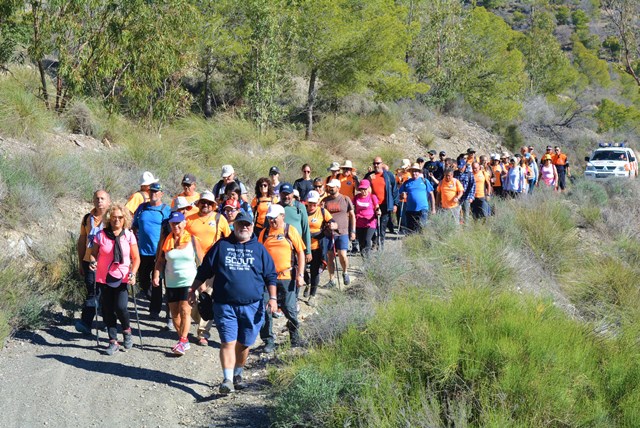 La Red de Senderos Naturales de Águilas se convierte en otro escaparate de la belleza paisajística del municipio