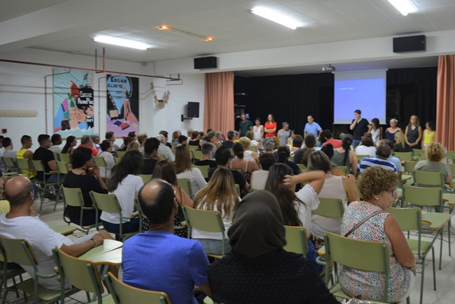 Comienza el curso en la Escuela de Adultos  de Águilas