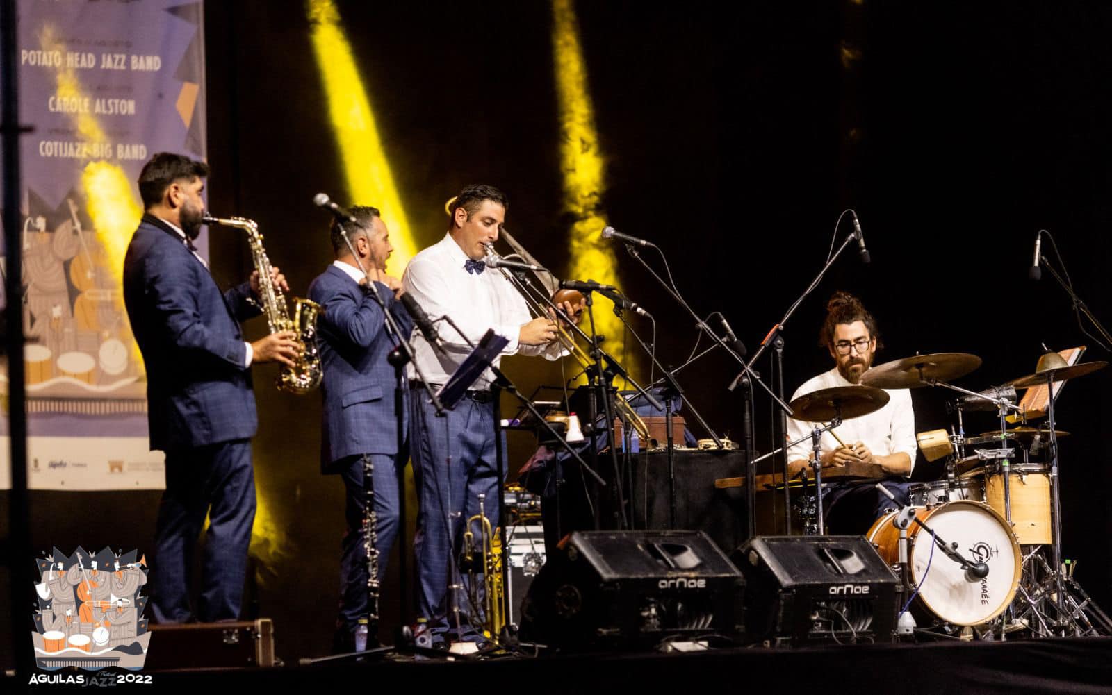 Arranca la segunda edición del Águilas Jazz Festival con la actuación de “Potato Head Jazz Band”