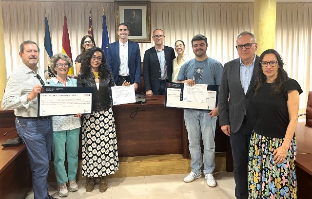 Adrián Rienda y Olga Lucía Prieto ganadores del concurso de Trabajo Fin de Grado y Trabajo Fin de Máster sobre Águilas