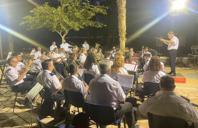 La banda del Patronato Musical Aguileño desarrolla sus tradicionales conciertos de verano