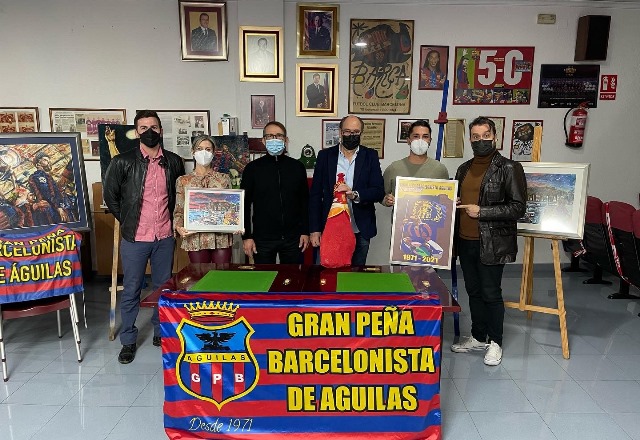 La Gran Peña Barcelonista de Águilas celebra su 50 Aniversario