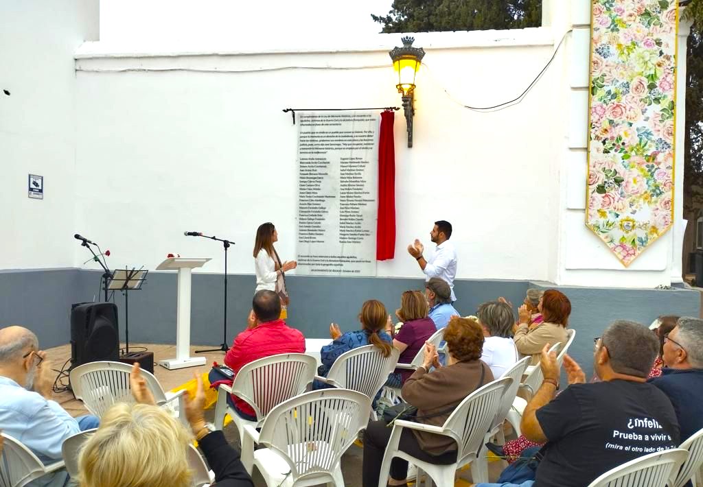 Se cumple un año de la inauguración del memorial en recuerdo de las víctimas aguileñas de la guerra civil y la dictadura