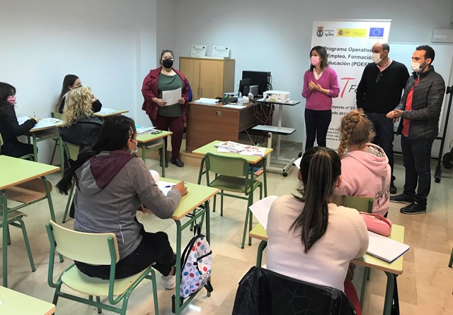 Comienza un nuevo itinerario del Programa Operativo de Empleo, Formación y Educación Águilas T-Forma