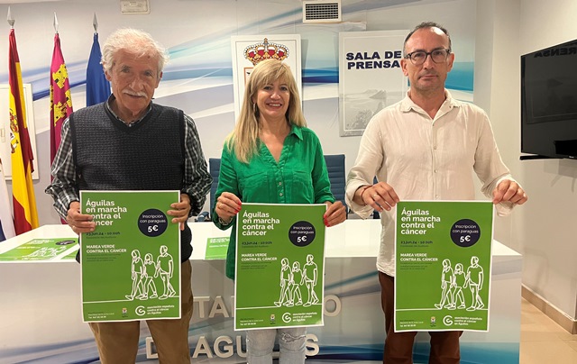 Águilas, en marcha contra el cáncer