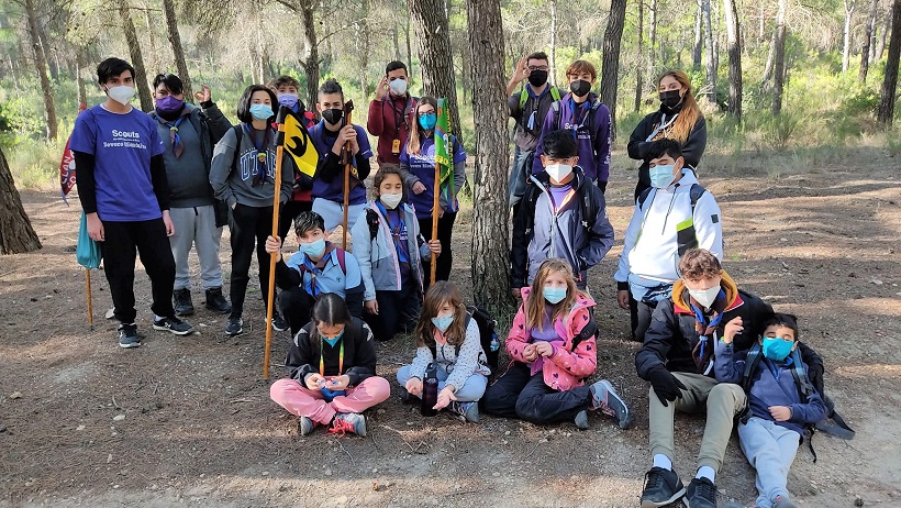 El Grupo Scout Severo Montalvo retoma las acampadas en Sierra Espuña