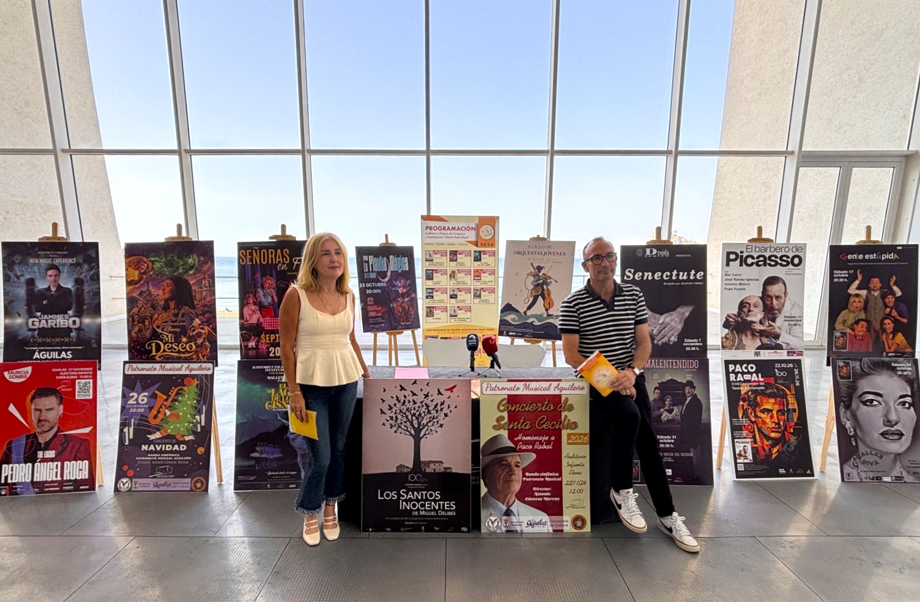 El Auditorio de Águilas presenta una programación cultural de otoño con 16 propuestas para todos los públicos