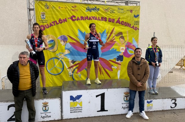 Marta Pintanel e Izan Edo se imponen en la XXXII edición del Duatlón Carnavales de Águilas