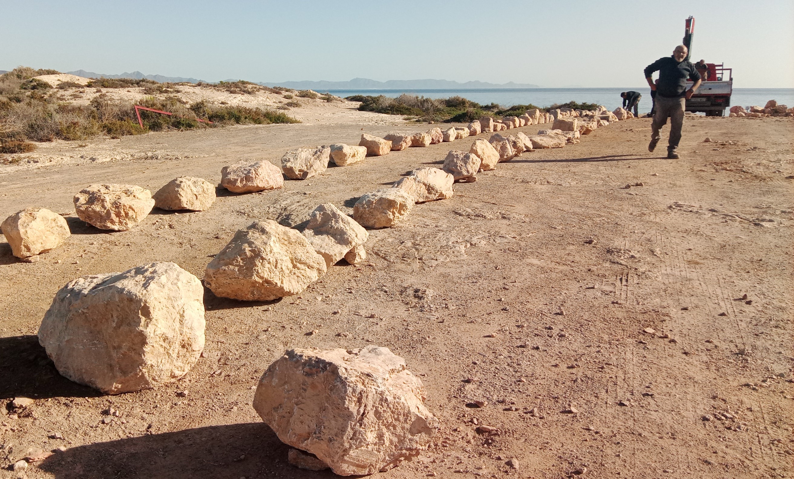 Medio Ambiente habilita para uso público la duna fósil y el entorno del Espacio Natural Protegido de Torre de Cope en Águilas