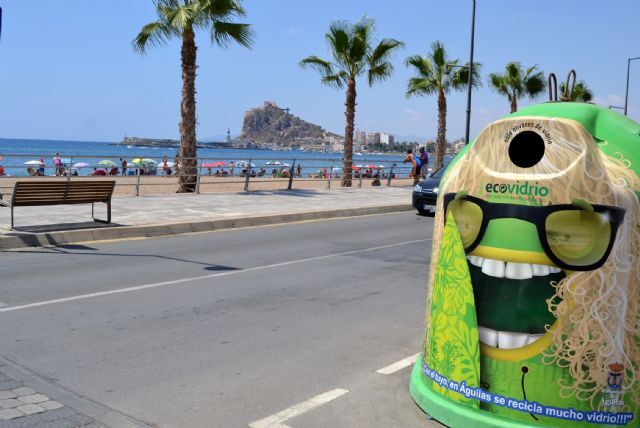  Águilas se une al plan integral de Ecovidrio para incrementar el reciclado de vidrio en verano