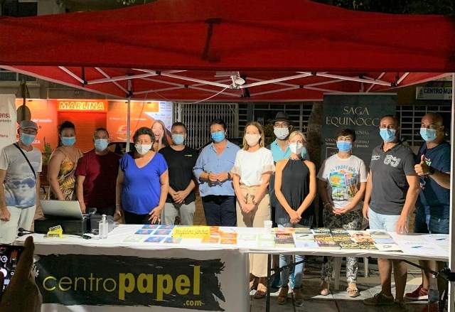 Excelente acogida para la primera edición de la Feria del Libro de Autor en Águilas