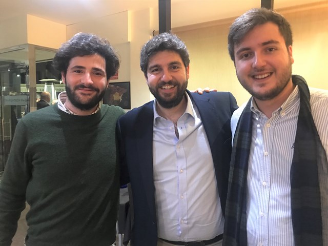 El aguileño Antonio Landáburu, nuevo vicesecretario de Comunicación de NNGG de la Región de Murcia