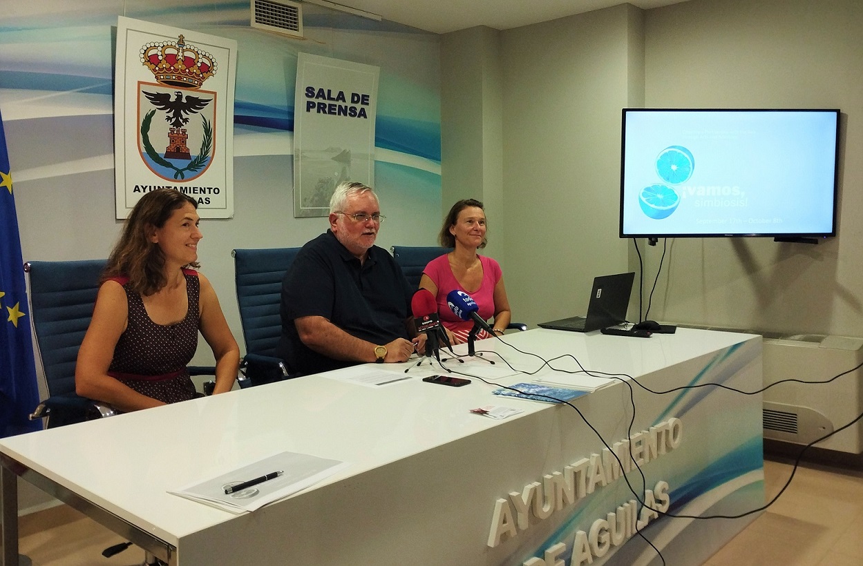Águilas acoge hasta el 8 de octubre el proyecto internacional ¡Vamos, simbiosis!