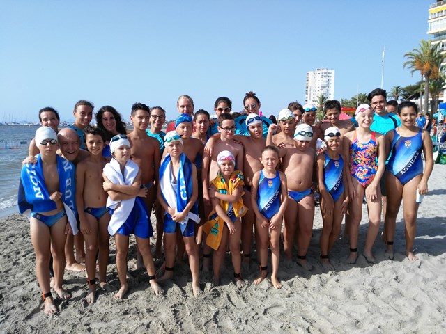 El Club de Natación Águilas logra muy buenos resultados en San Javier