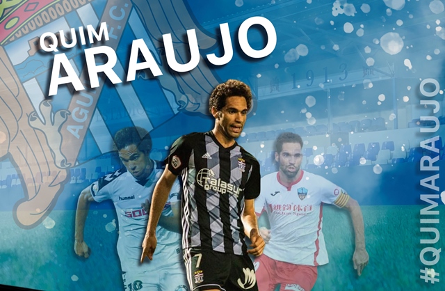 El centrocampista Quim Araujo, tercer fichaje invernal del Águilas Fútbol Club