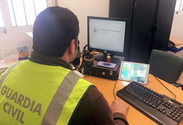 La Guardia Civil detiene a un experimentado delincuente por el asalto con violencia a una mujer en Águilas