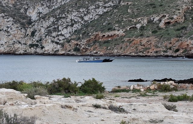 Vuelven a verse narcolanchas en aguas de Águilas