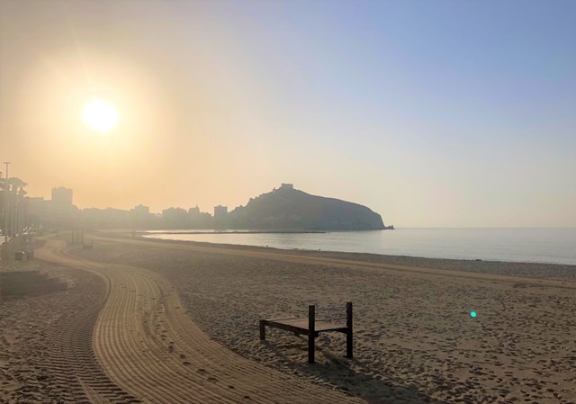 La AEMET activa el aviso amarillo por altas temperaturas para este martes en Águilas