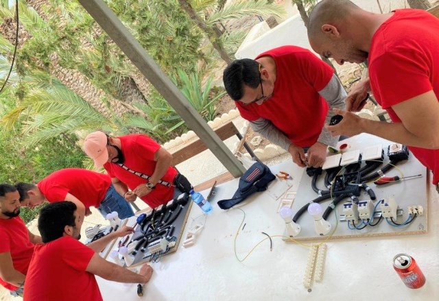 Cáritas facilita que 15 alumnos de Águilas realicen una formación ocupacional sobre energías renovables