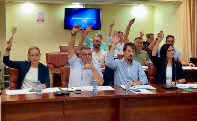 Lajarín: “El PSOE vuelve a decir ‘no’ a iniciativas que solo buscan mejorar la vida de los aguileños”