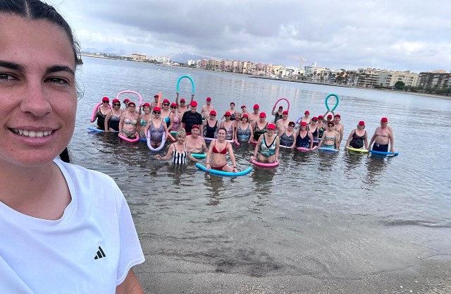 Comienzan las clases de Aquagym para usuarios del Centro Municipal del Mayor