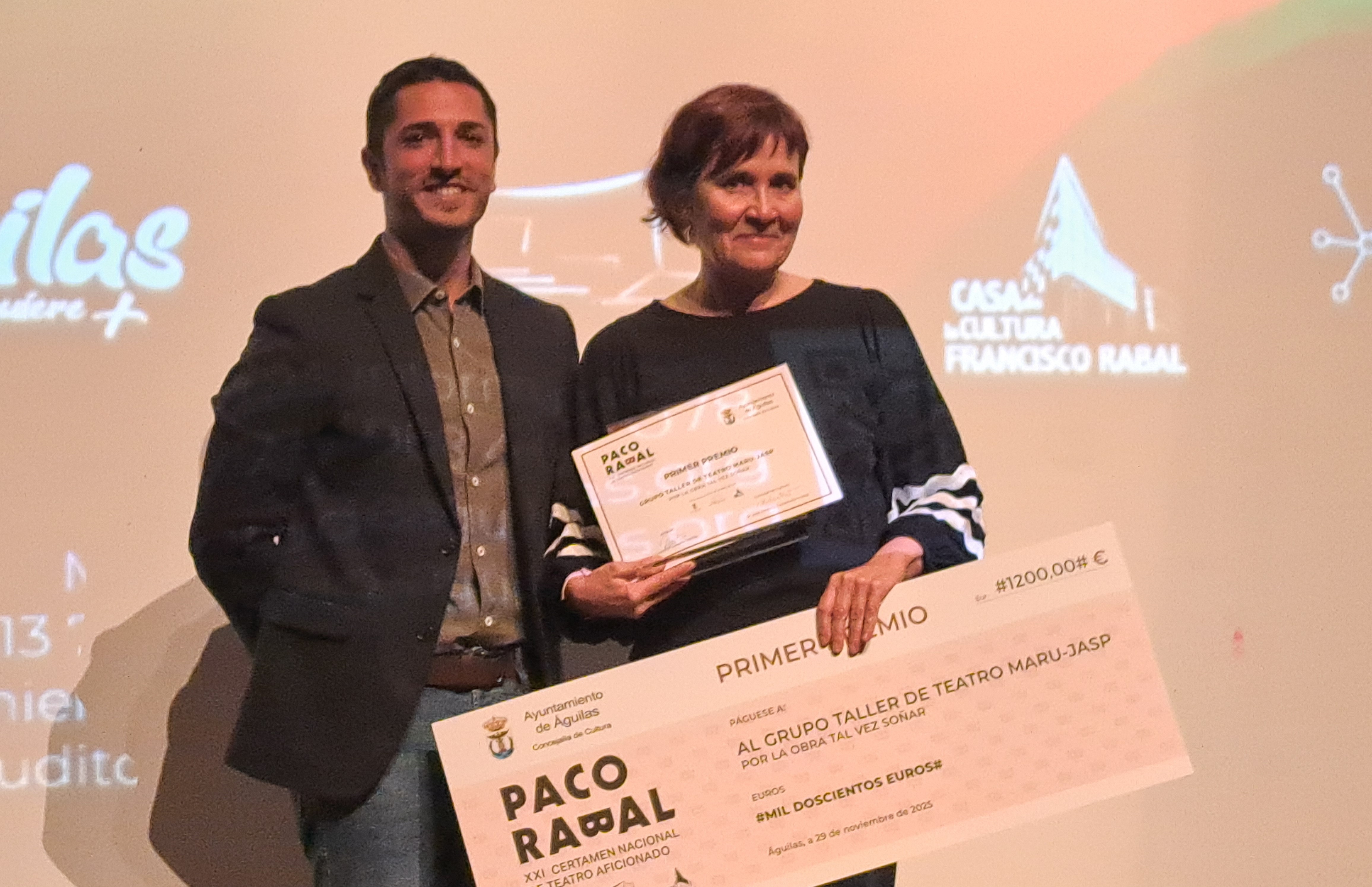 “Tal vez soñar” se erige ganadora en el XXI Certamen Nacional de Teatro Aficionado Paco Rabal