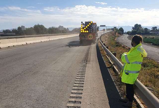Fomento inicia este mes la obra para mejorar la seguridad vial de la carretera que une Águilas con Lorca por valor de más de 647.000 euros