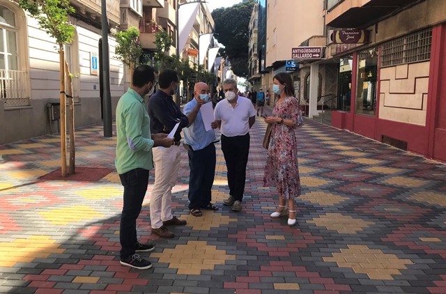 El Ayuntamiento de Águilas recepciona las obras de la calle Conde de Aranda 