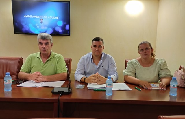 Vox afirma que "el Ayuntamiento de Águilas pasa de tener más de 11 millones de remanente de tesorería a 2 millones en menos de un año"