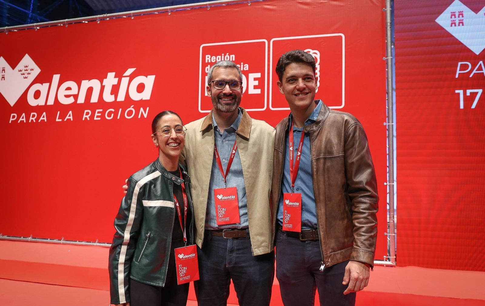 Águilas logra su mayor representación en el 17º Congreso Regional del PSOE