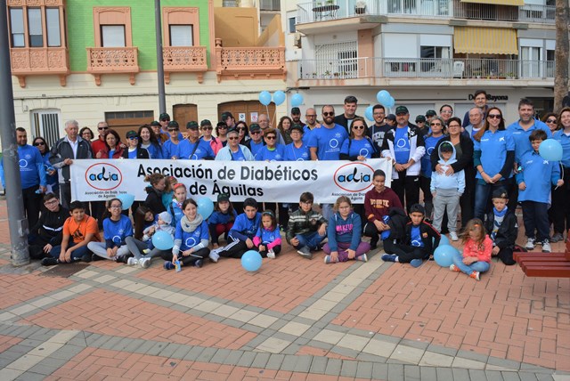 La Asociación de Diabéticos de Águilas celebra su tradicional ‘Anda Conmigo’