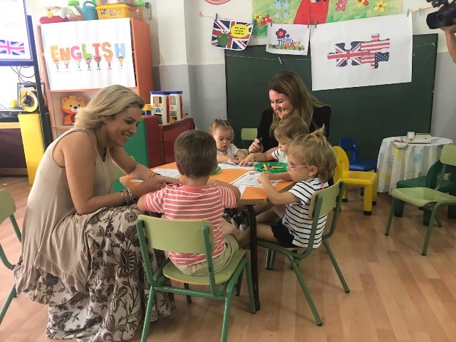 La Comunidad incorpora el inglés para niños de 0 a 3 años en la escuela infantil Pajarico de Águilas con auxiliares de conversación
